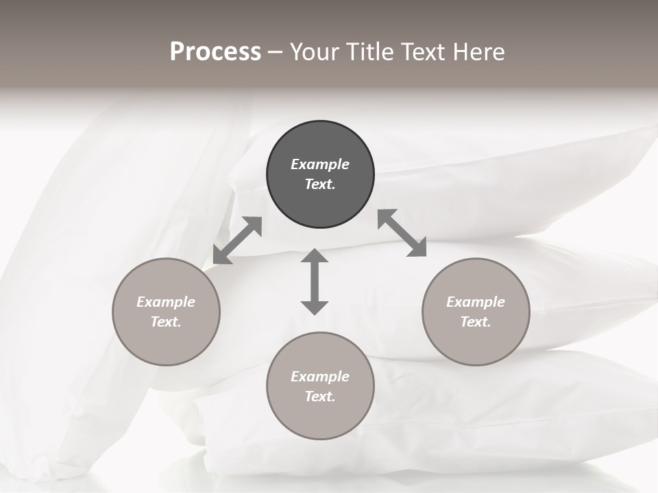 Household Bed Bedroom PowerPoint Template