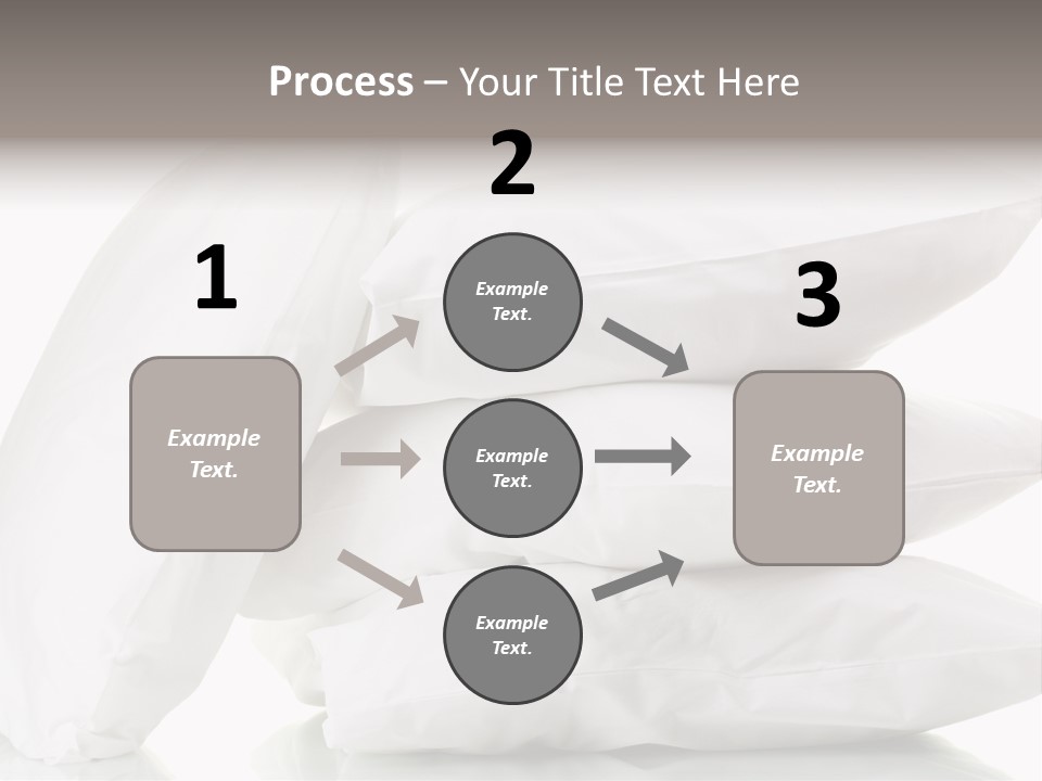 Household Bed Bedroom PowerPoint Template