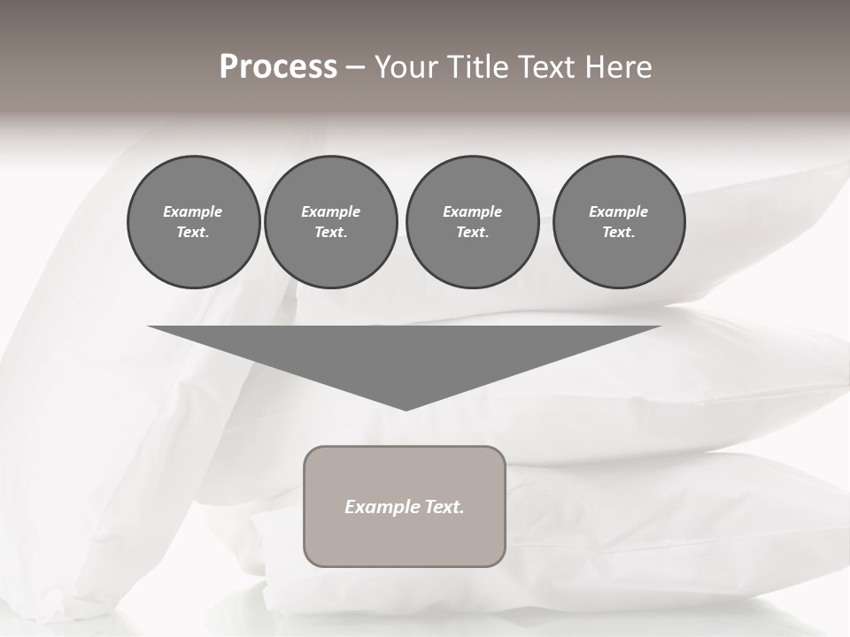 Household Bed Bedroom PowerPoint Template