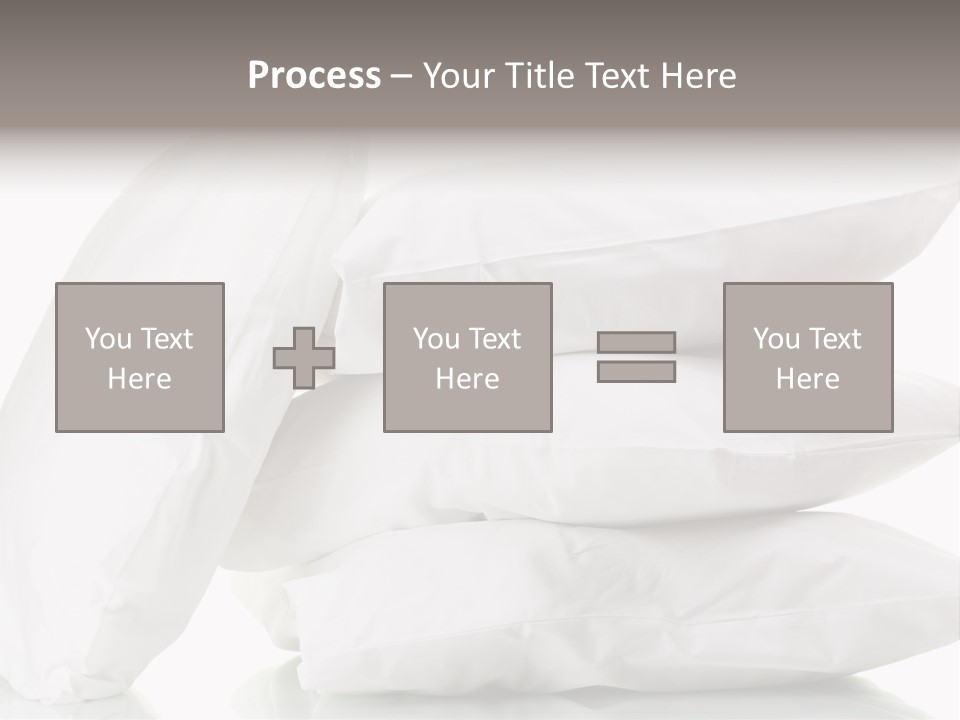 Household Bed Bedroom PowerPoint Template