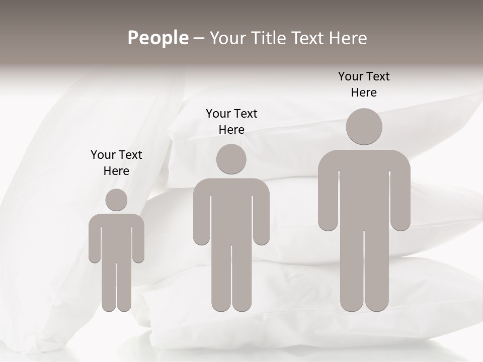 Household Bed Bedroom PowerPoint Template