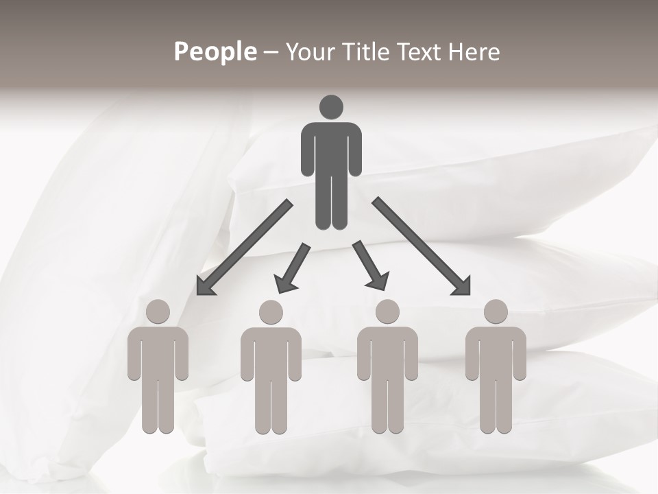 Household Bed Bedroom PowerPoint Template