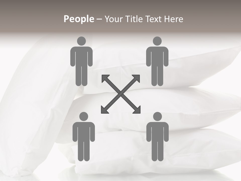 Household Bed Bedroom PowerPoint Template