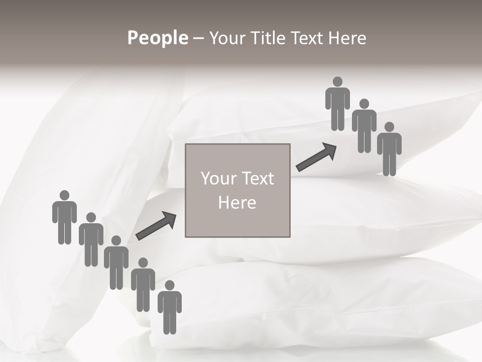 Household Bed Bedroom PowerPoint Template