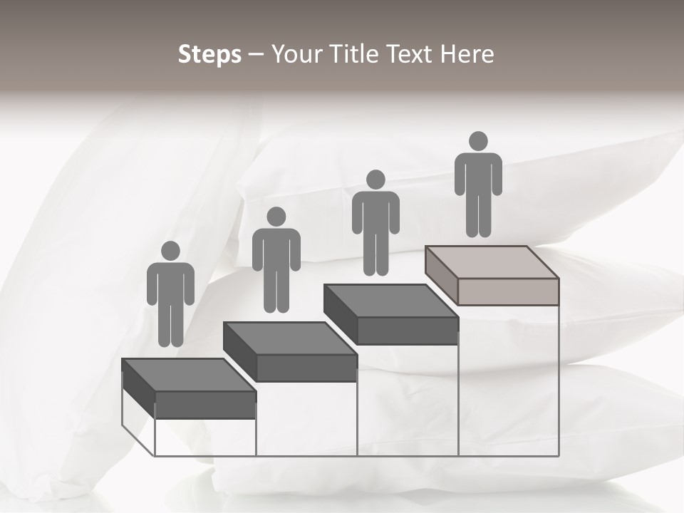 Household Bed Bedroom PowerPoint Template