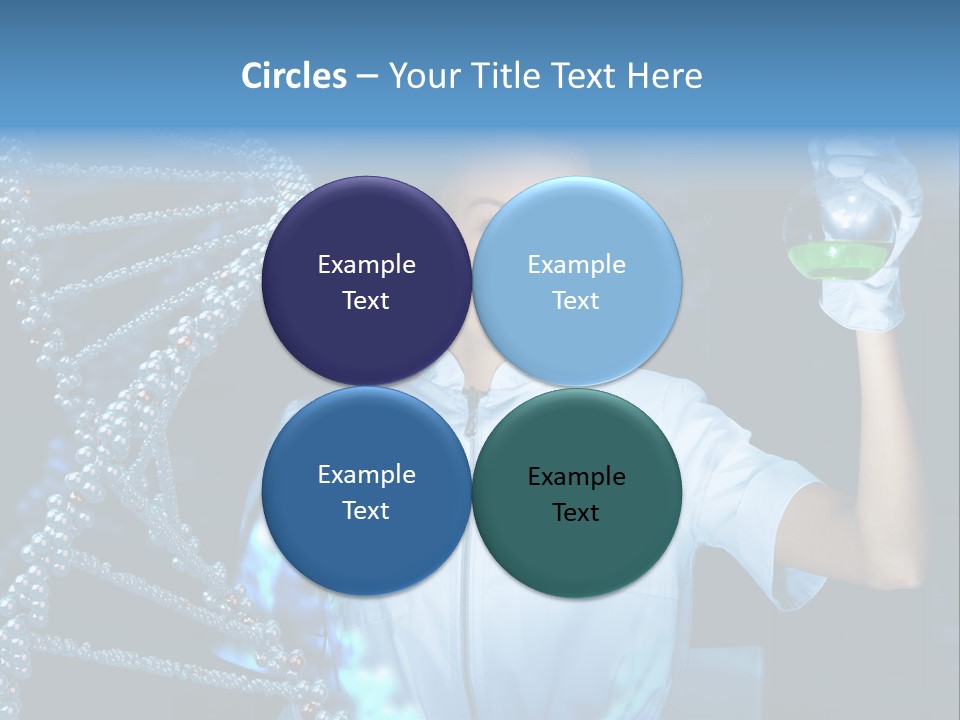 Spiral Microbiology Medical PowerPoint Template