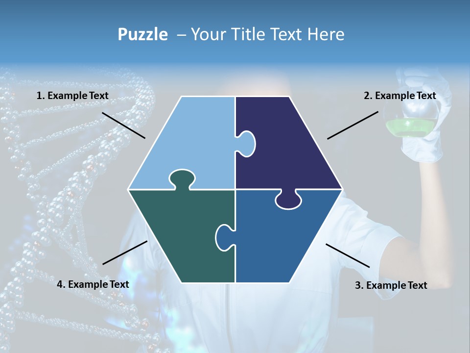 Spiral Microbiology Medical PowerPoint Template
