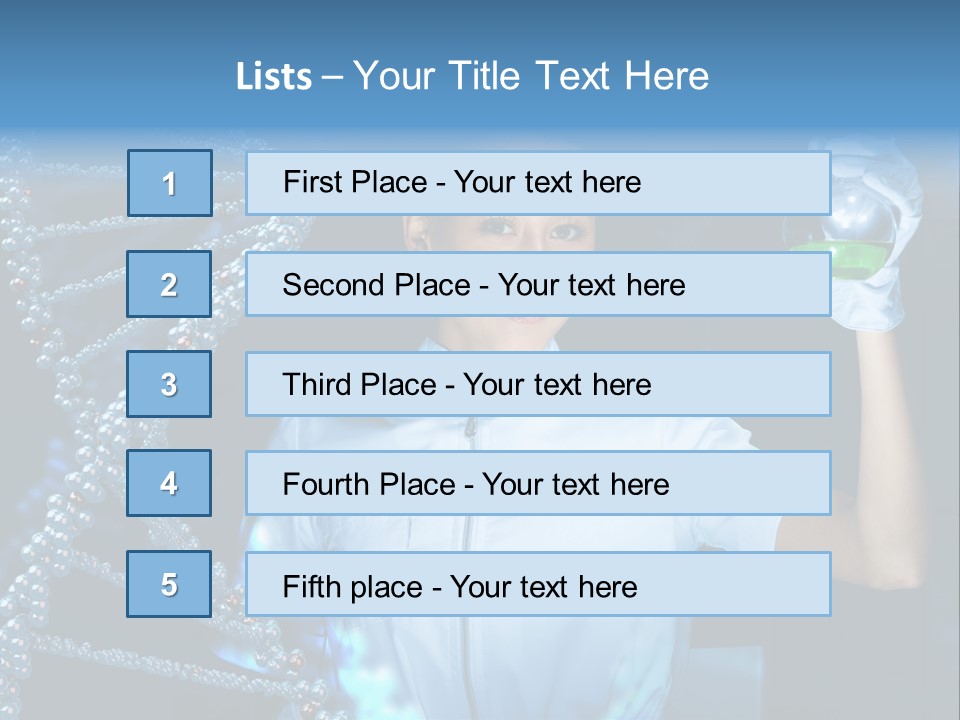 Spiral Microbiology Medical PowerPoint Template