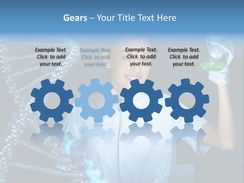 Spiral Microbiology Medical PowerPoint Template