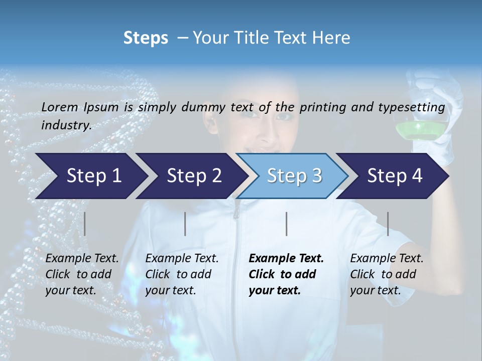 Spiral Microbiology Medical PowerPoint Template