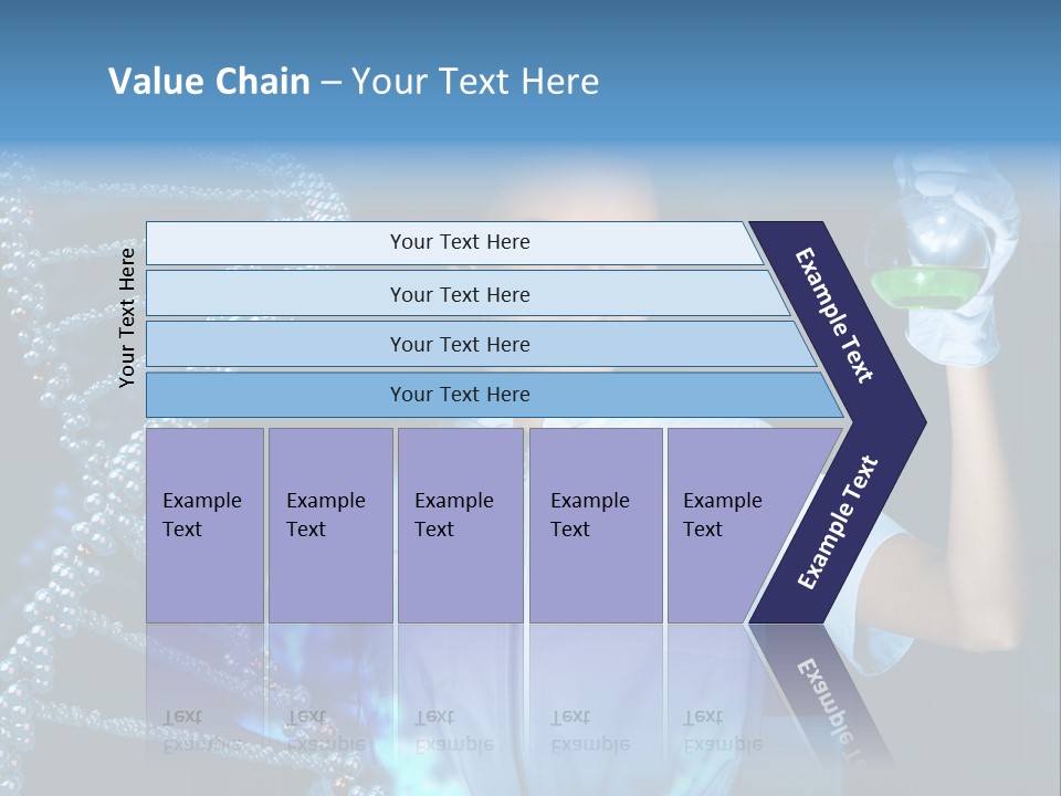 Spiral Microbiology Medical PowerPoint Template