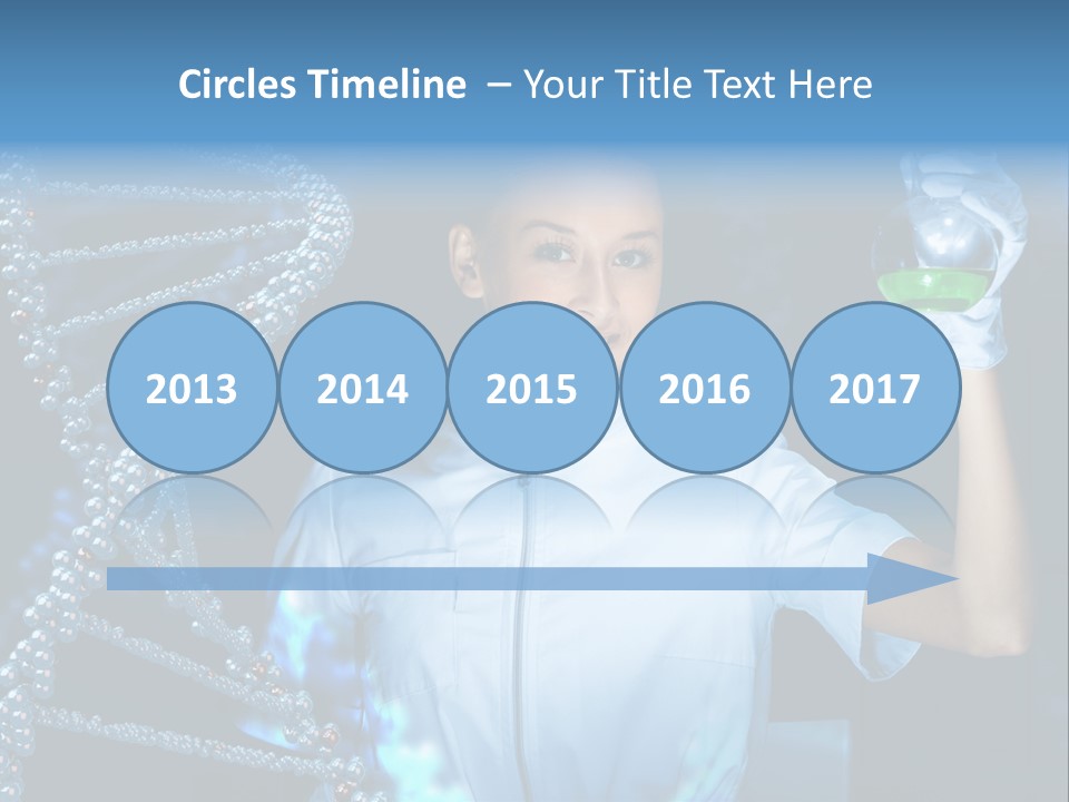 Spiral Microbiology Medical PowerPoint Template