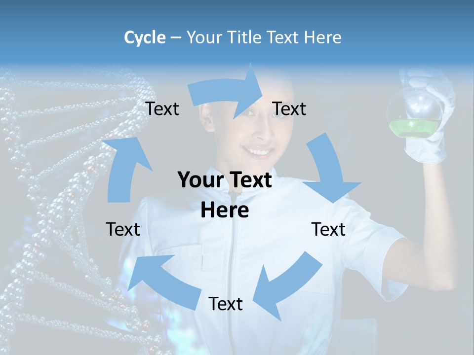 Spiral Microbiology Medical PowerPoint Template