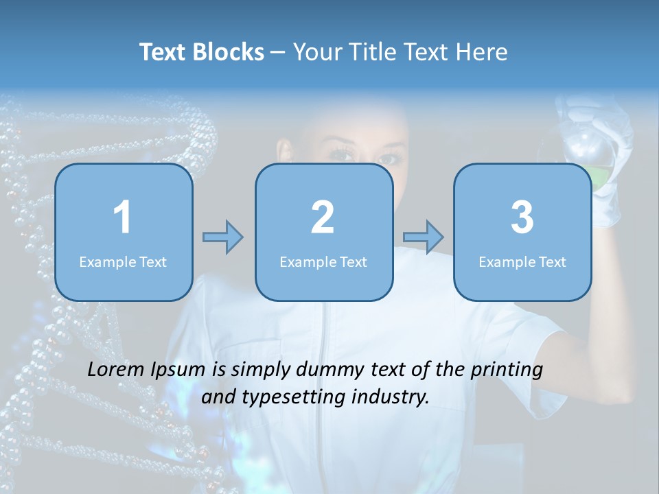 Spiral Microbiology Medical PowerPoint Template