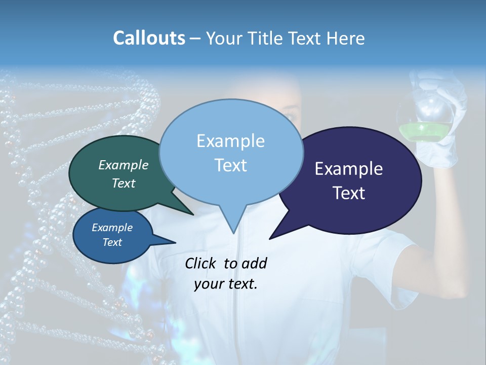 Spiral Microbiology Medical PowerPoint Template