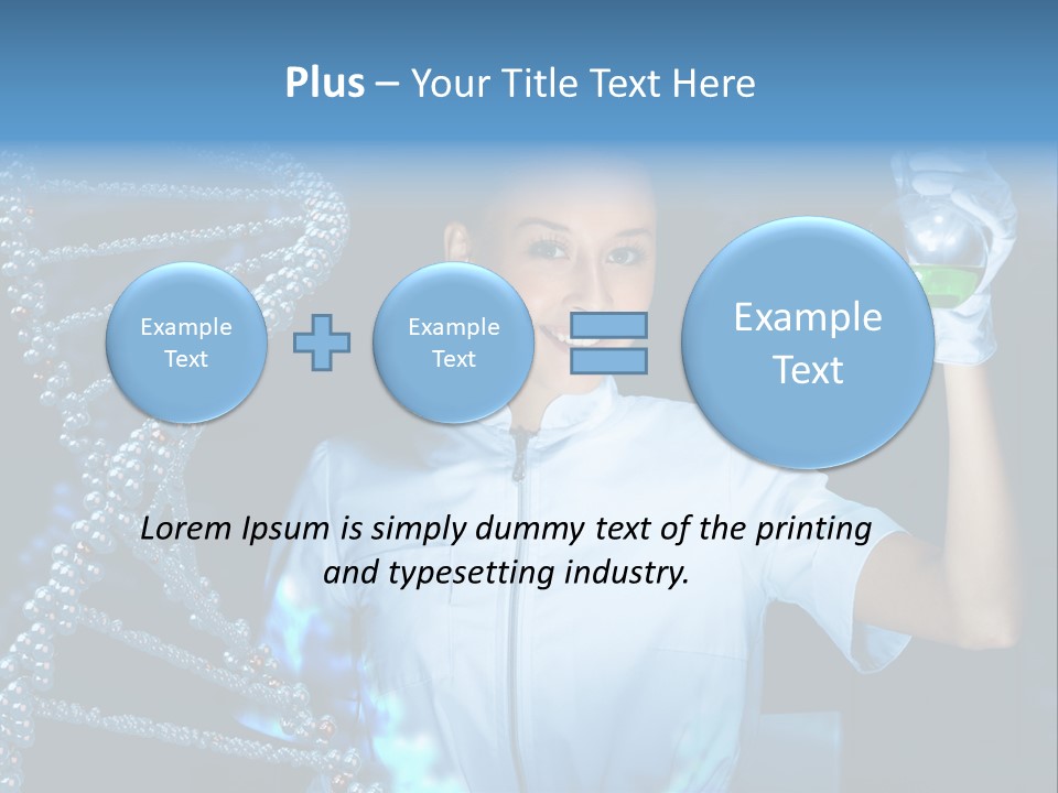Spiral Microbiology Medical PowerPoint Template