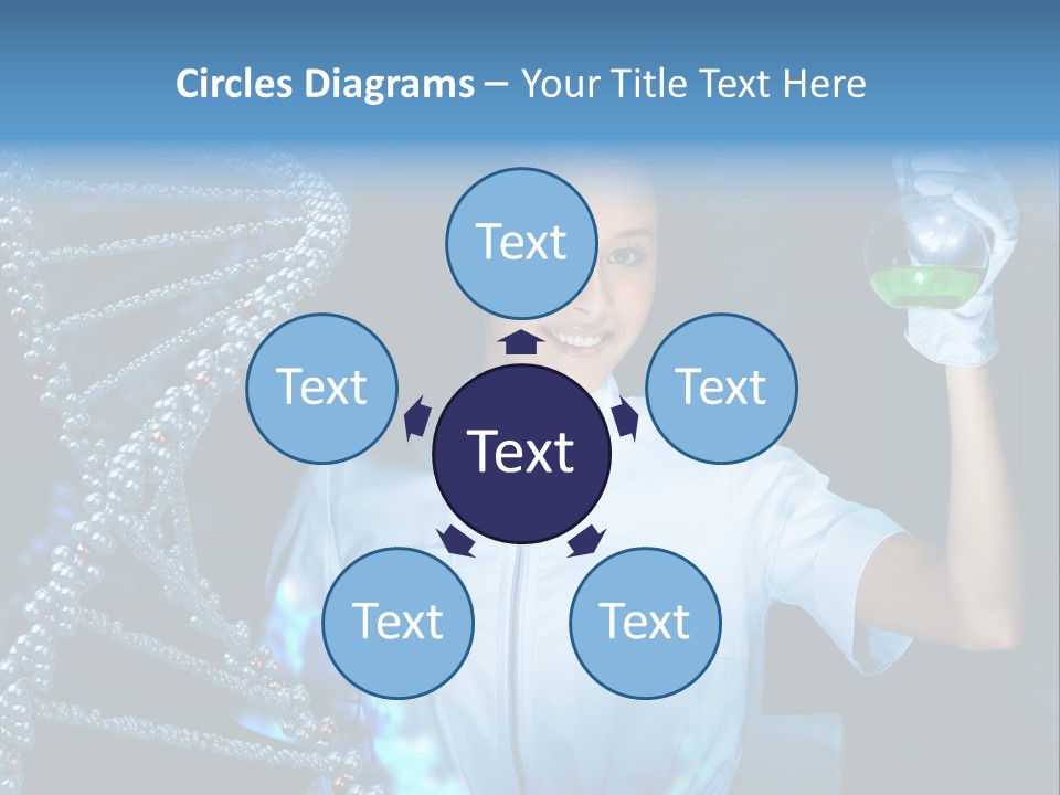 Spiral Microbiology Medical PowerPoint Template
