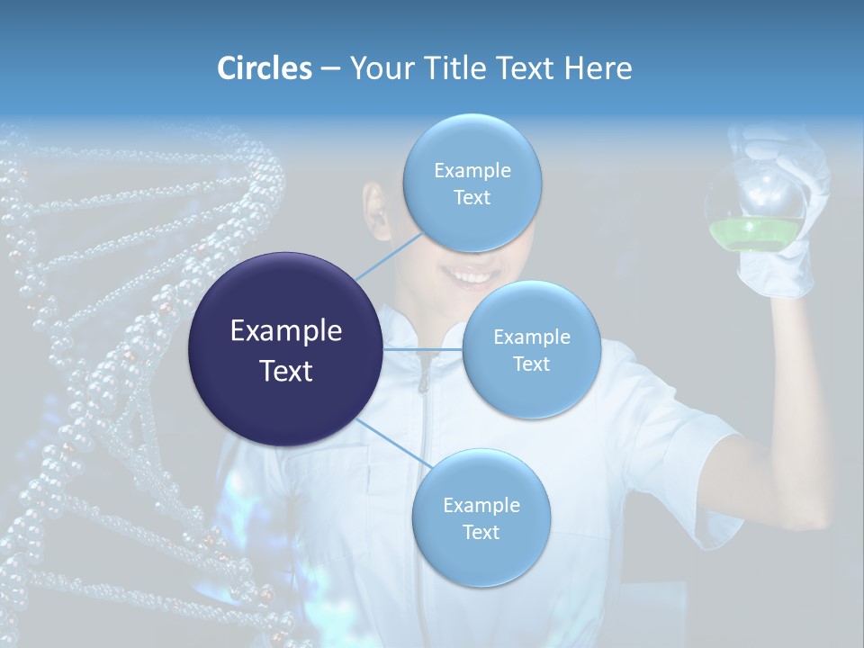 Spiral Microbiology Medical PowerPoint Template