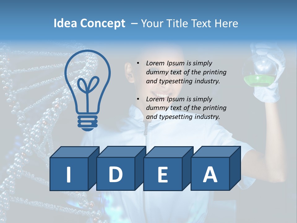 Spiral Microbiology Medical PowerPoint Template
