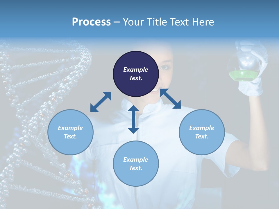 Spiral Microbiology Medical PowerPoint Template