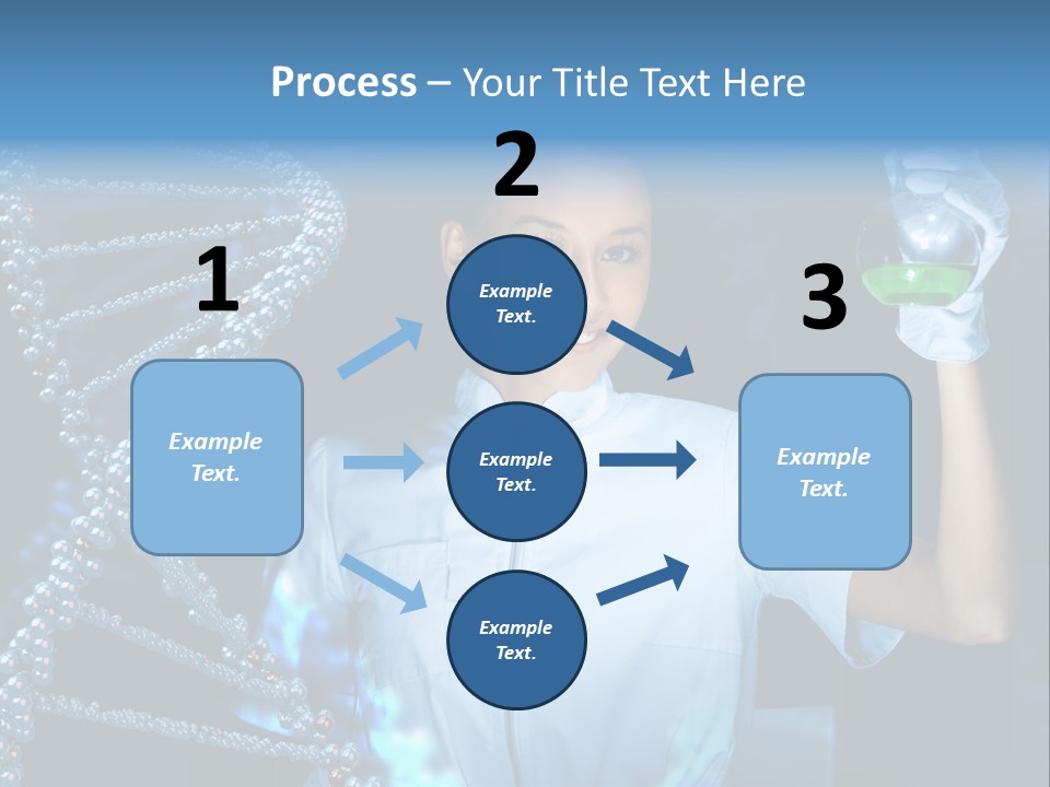 Spiral Microbiology Medical PowerPoint Template