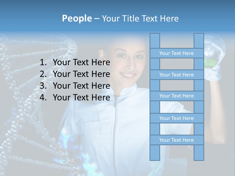 Spiral Microbiology Medical PowerPoint Template