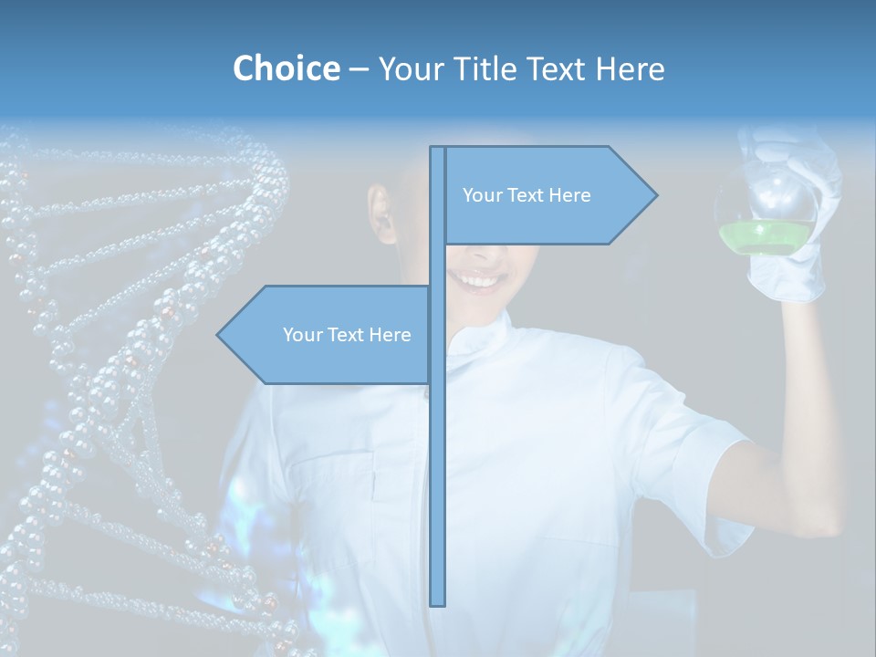 Spiral Microbiology Medical PowerPoint Template
