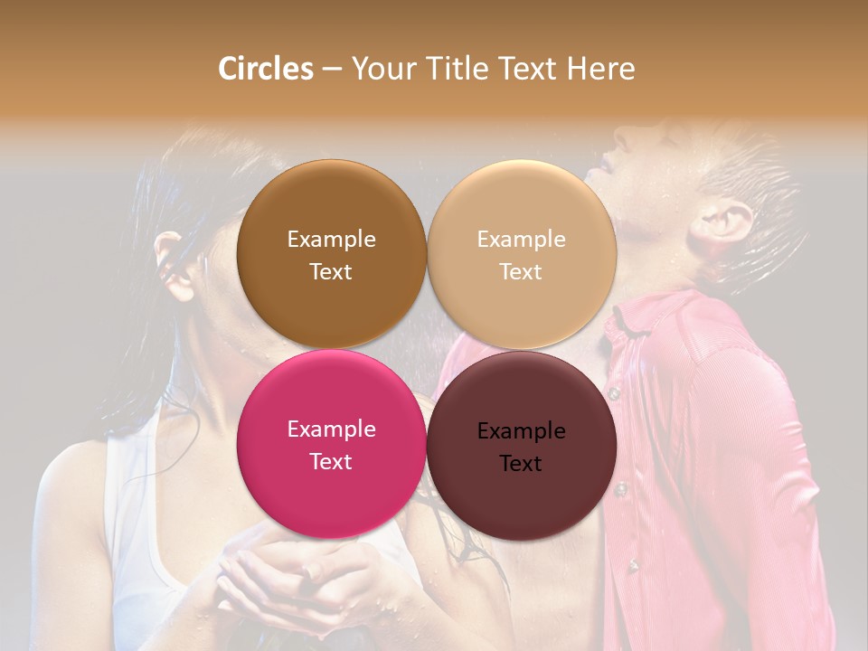 Beauty Wash Valentine's Day PowerPoint Template