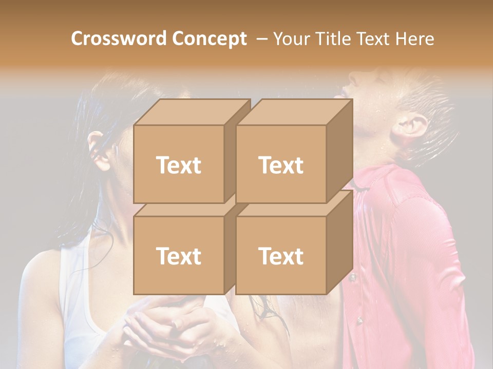 Beauty Wash Valentine's Day PowerPoint Template