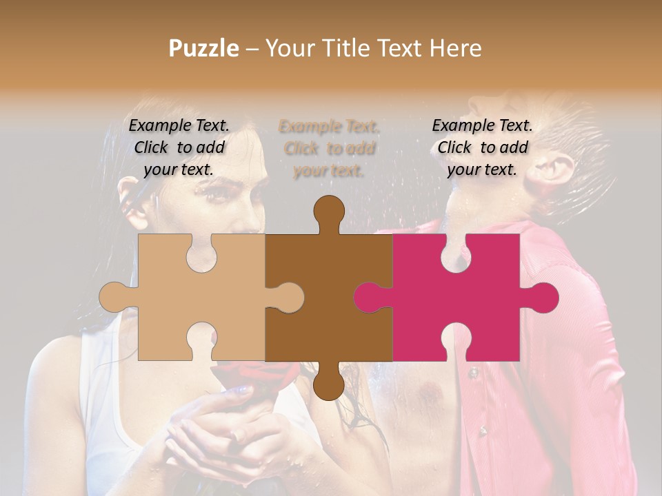 Beauty Wash Valentine's Day PowerPoint Template