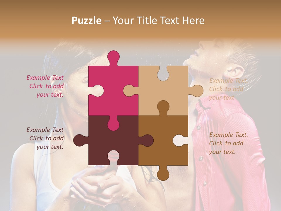 Beauty Wash Valentine's Day PowerPoint Template