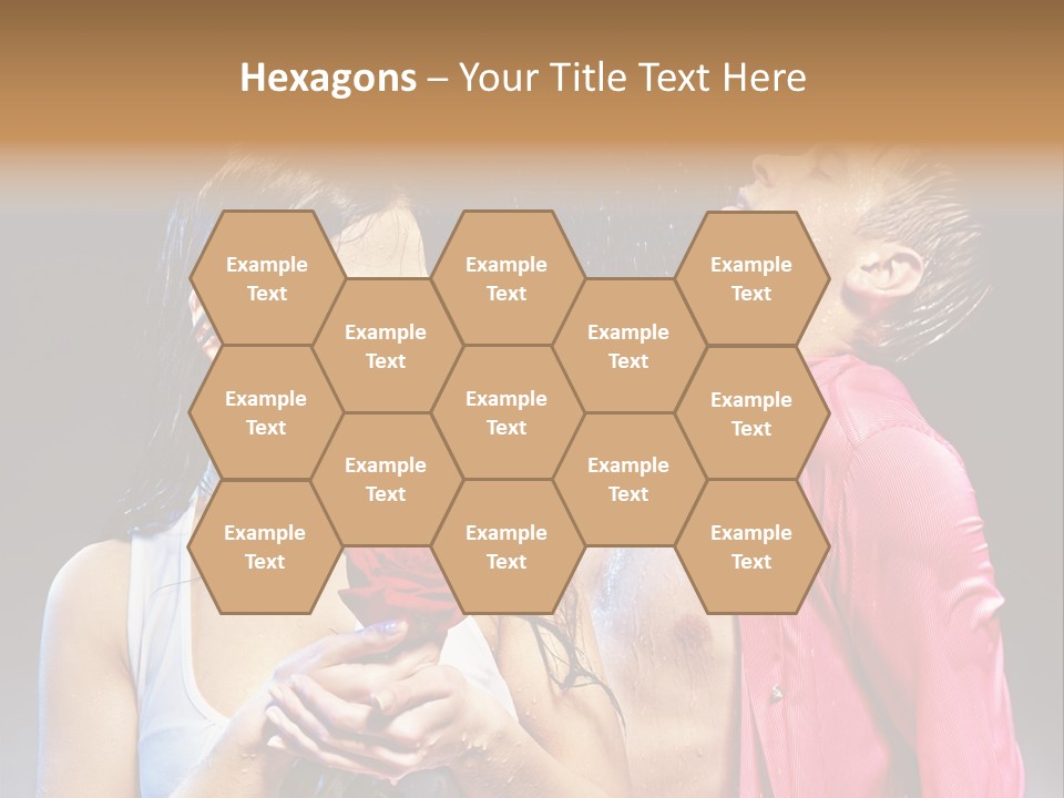 Beauty Wash Valentine's Day PowerPoint Template