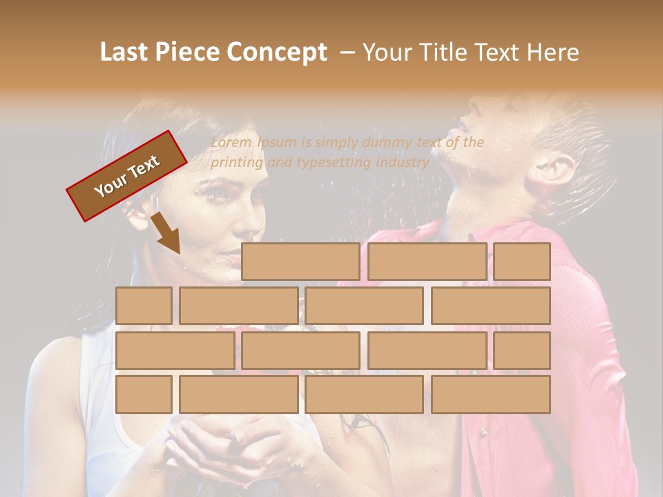 Beauty Wash Valentine's Day PowerPoint Template