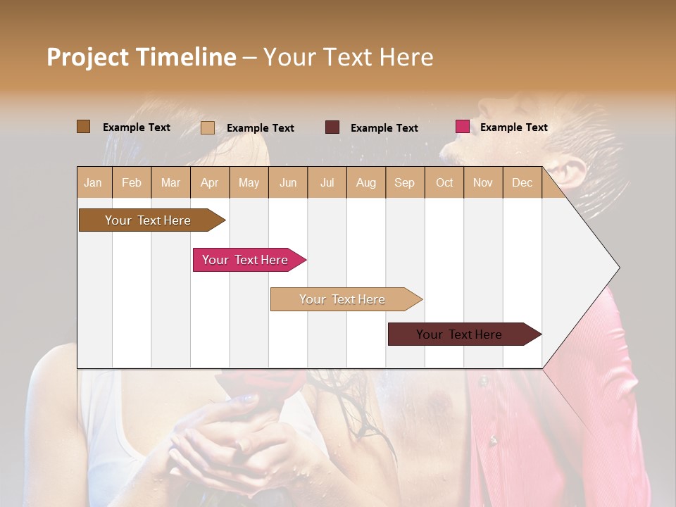 Beauty Wash Valentine's Day PowerPoint Template