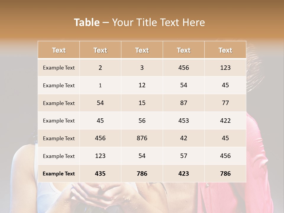 Beauty Wash Valentine's Day PowerPoint Template