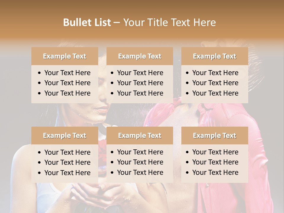 Beauty Wash Valentine's Day PowerPoint Template