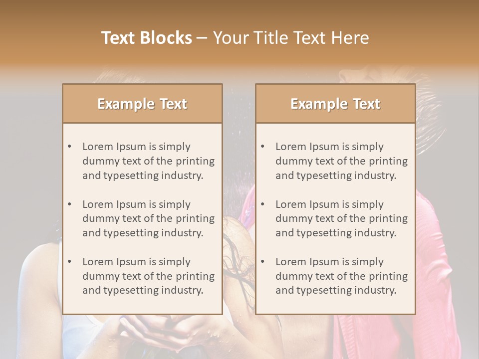 Beauty Wash Valentine's Day PowerPoint Template