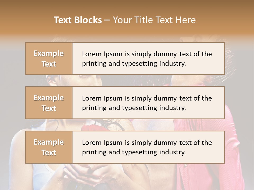 Beauty Wash Valentine's Day PowerPoint Template