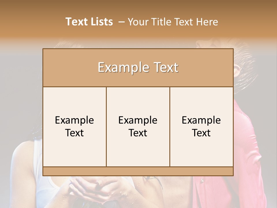 Beauty Wash Valentine's Day PowerPoint Template