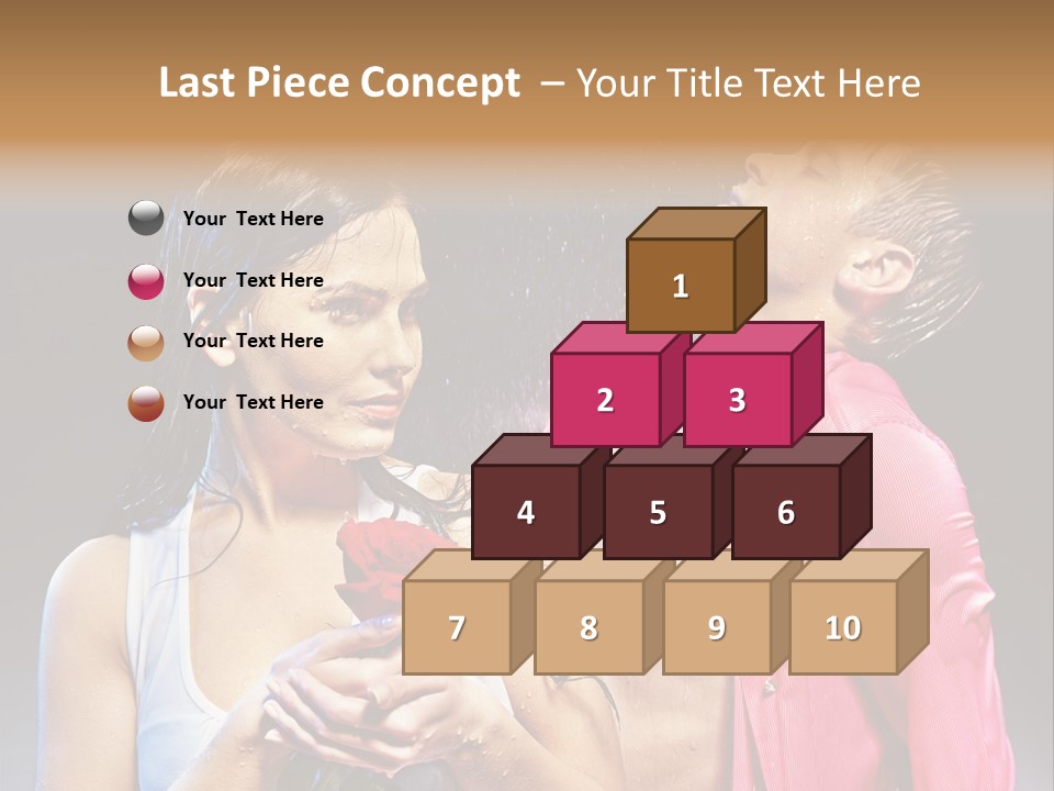 Beauty Wash Valentine's Day PowerPoint Template