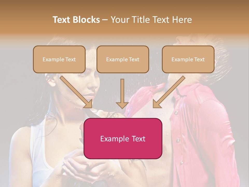 Beauty Wash Valentine's Day PowerPoint Template