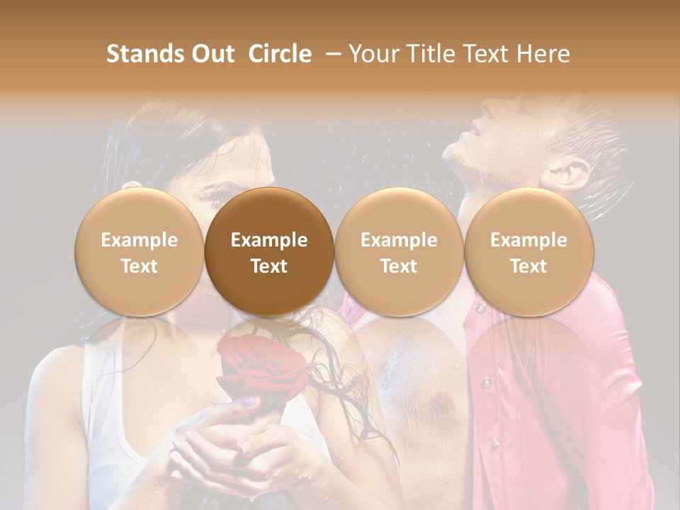 Beauty Wash Valentine's Day PowerPoint Template