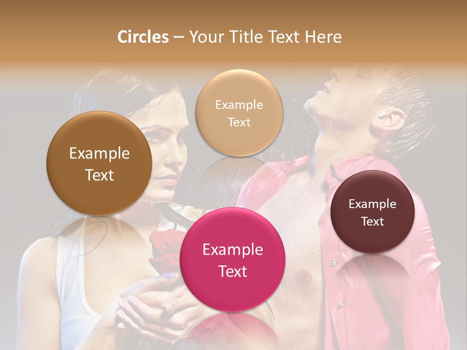 Beauty Wash Valentine's Day PowerPoint Template