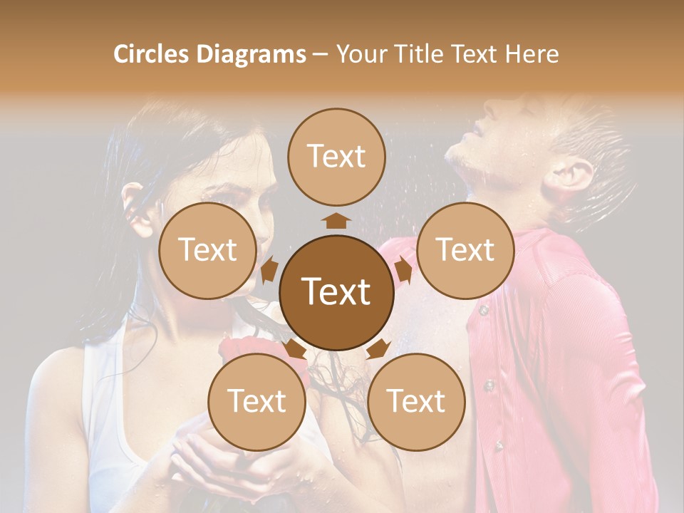 Beauty Wash Valentine's Day PowerPoint Template