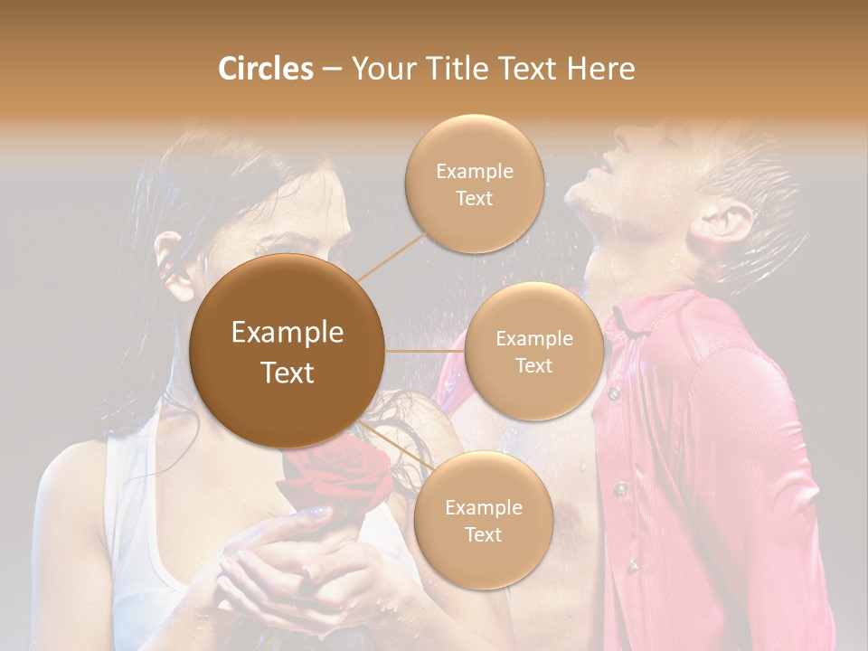 Beauty Wash Valentine's Day PowerPoint Template