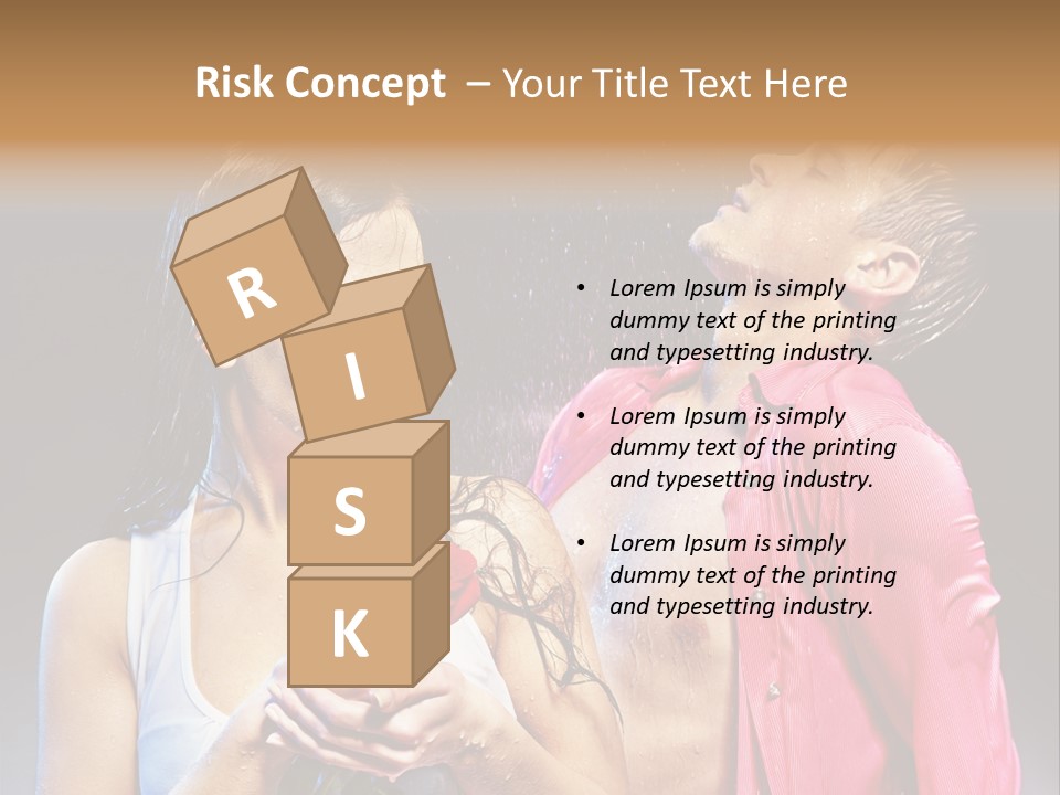 Beauty Wash Valentine's Day PowerPoint Template