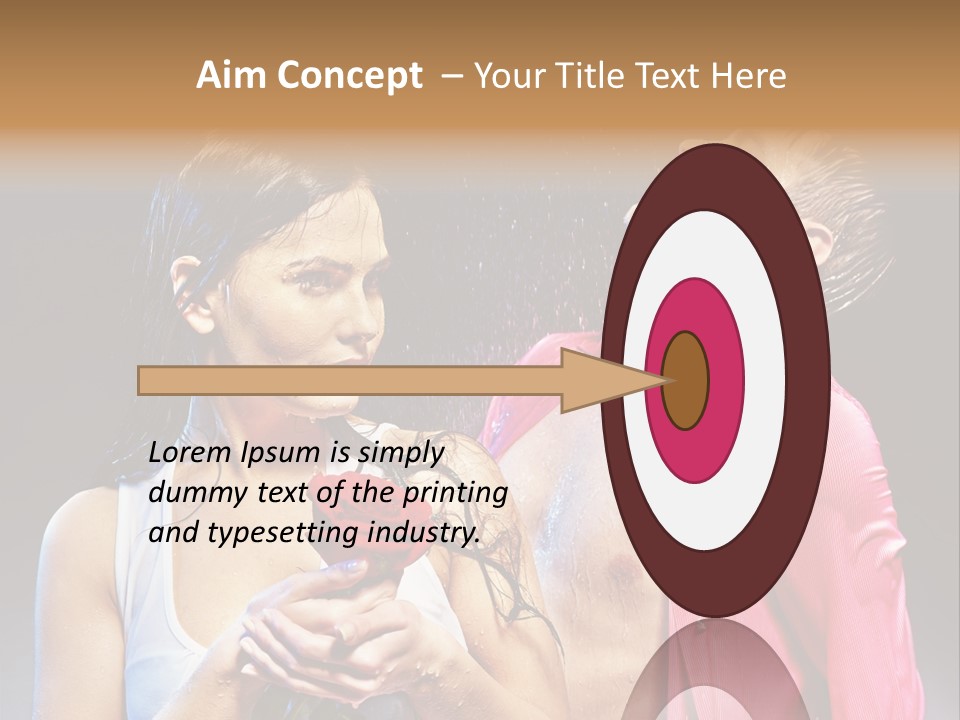 Beauty Wash Valentine's Day PowerPoint Template