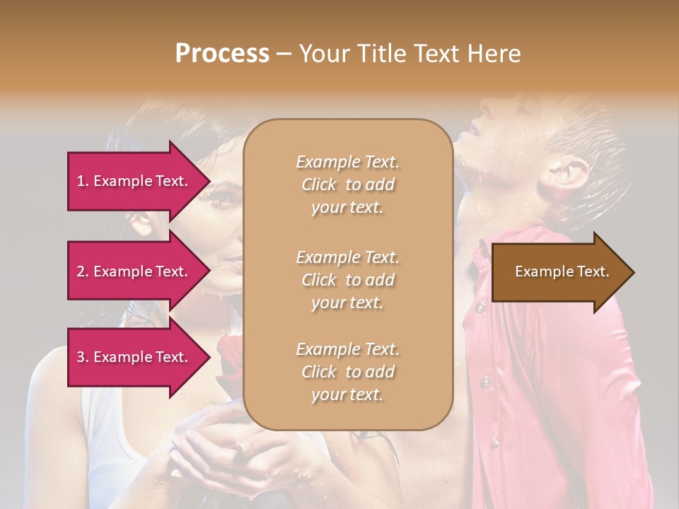 Beauty Wash Valentine's Day PowerPoint Template
