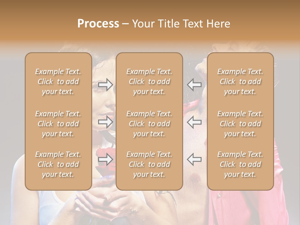 Beauty Wash Valentine's Day PowerPoint Template