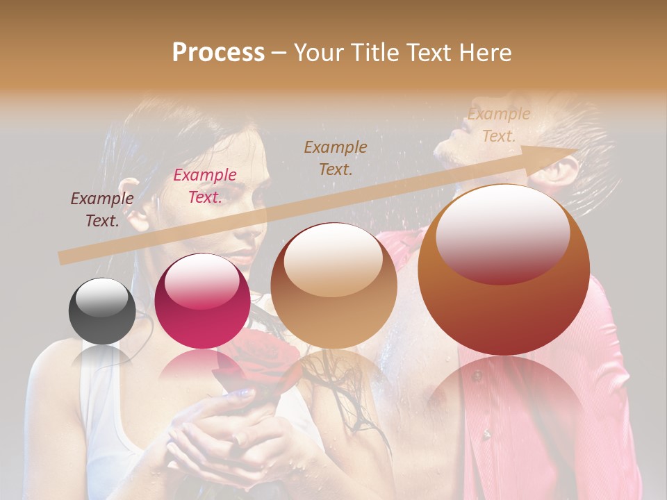 Beauty Wash Valentine's Day PowerPoint Template